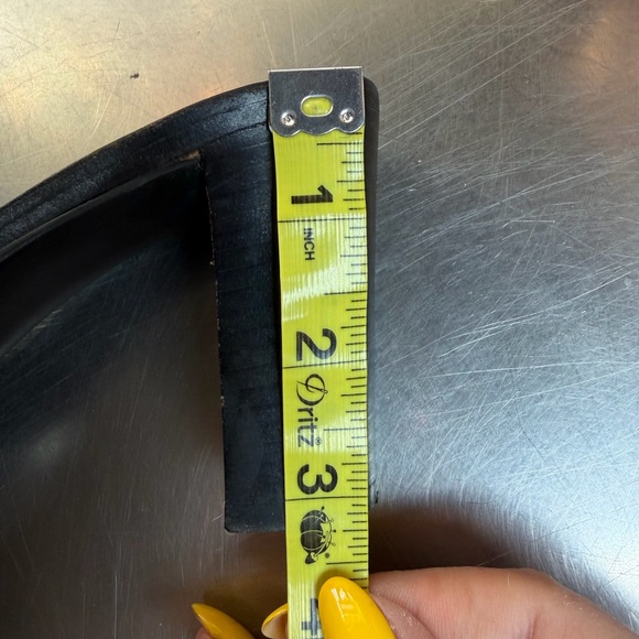 Coach Natalie Dark Brown Heels leather y2k Size 9 - Picture 5 of 8